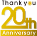 Thank you 20th Anniversary